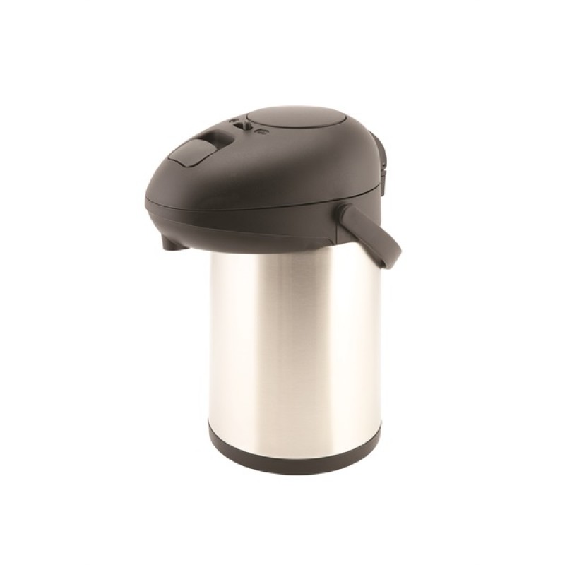 Coffee Inscribed St/St Vacuum Pump Pot 2.5L Coffee Inscribed St/St Vacuum Pump Pot 2.5L