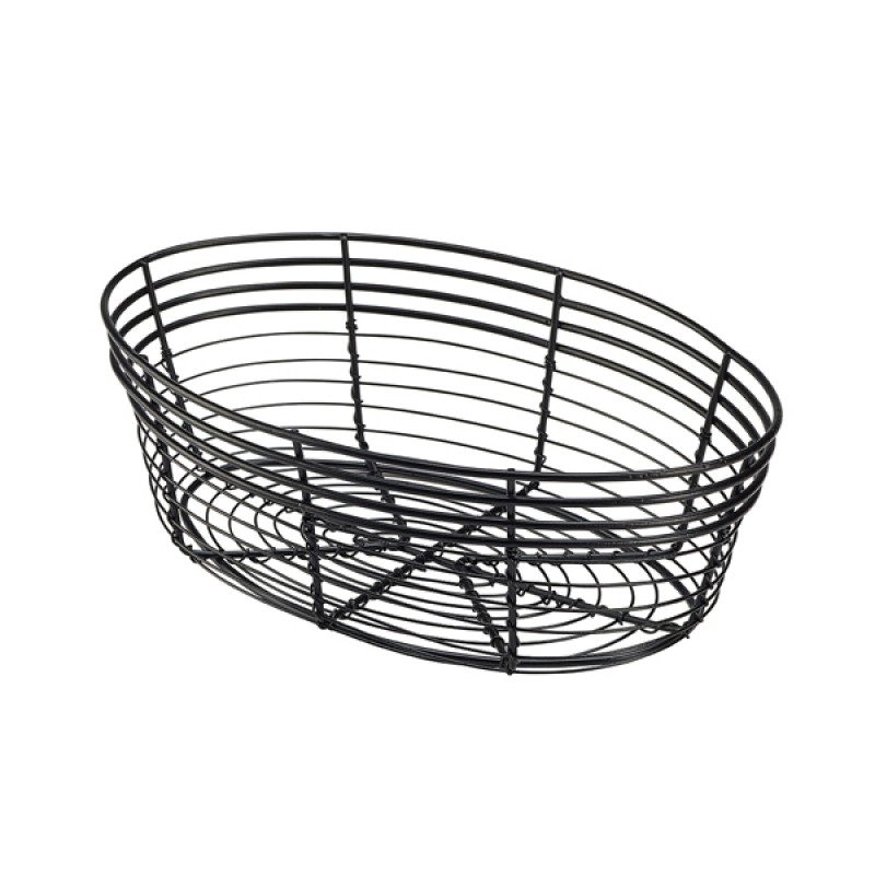 Wire Basket, Oval 25.5 x 16 x 8cm Wire Basket, Oval 25.5 x 16 x 8cm
