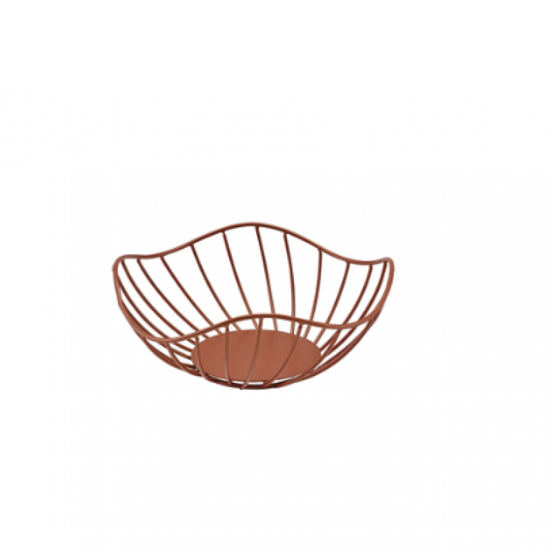 GenWare Lotus Leaf Copper Wire Basket 20 x 8cm GenWare Lotus Leaf Copper Wire Basket 20 x 8cm