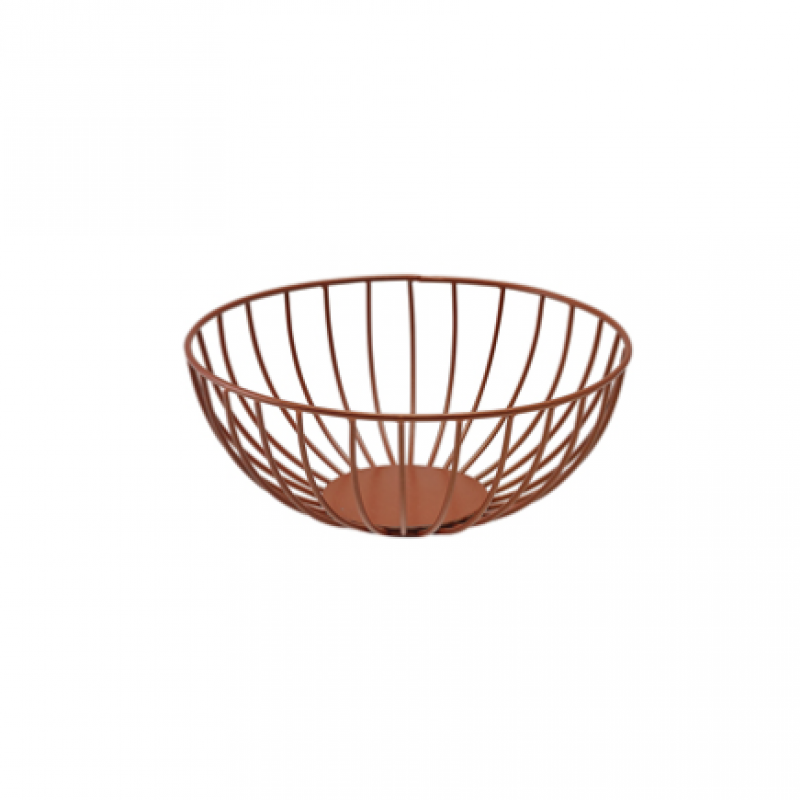 GenWare Round Copper Wire Basket 20 x 8cm GenWare Round Copper Wire Basket 20 x 8cm