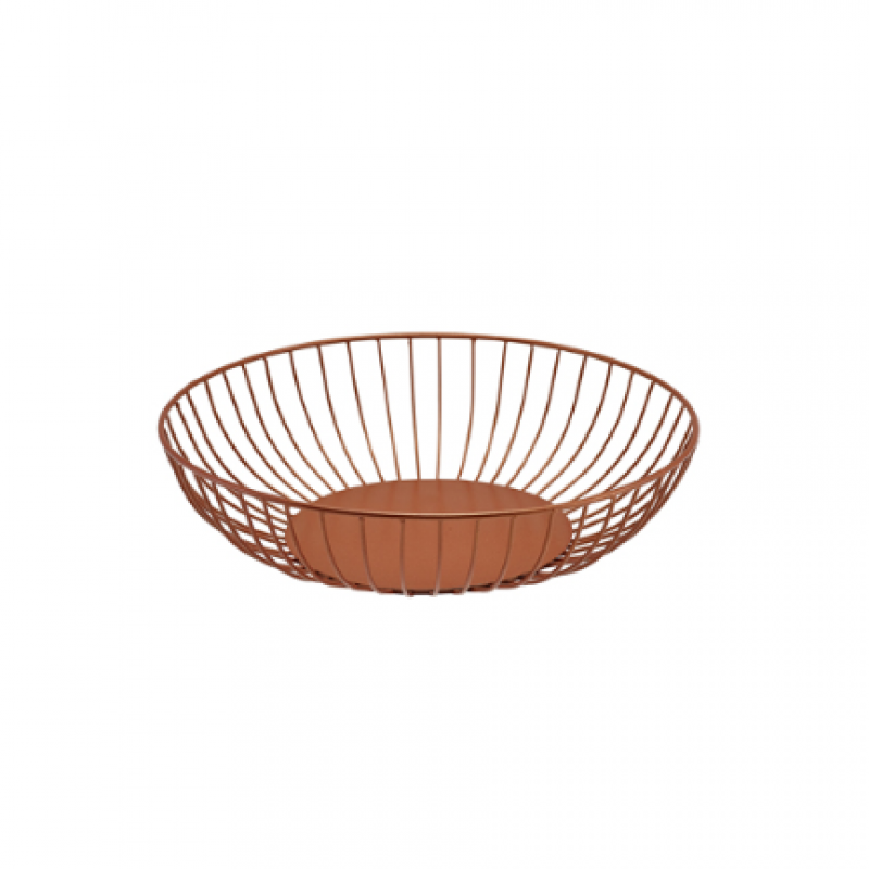 GenWare Round Copper Wire Basket 27 x 7cm GenWare Round Copper Wire Basket 27 x 7cm