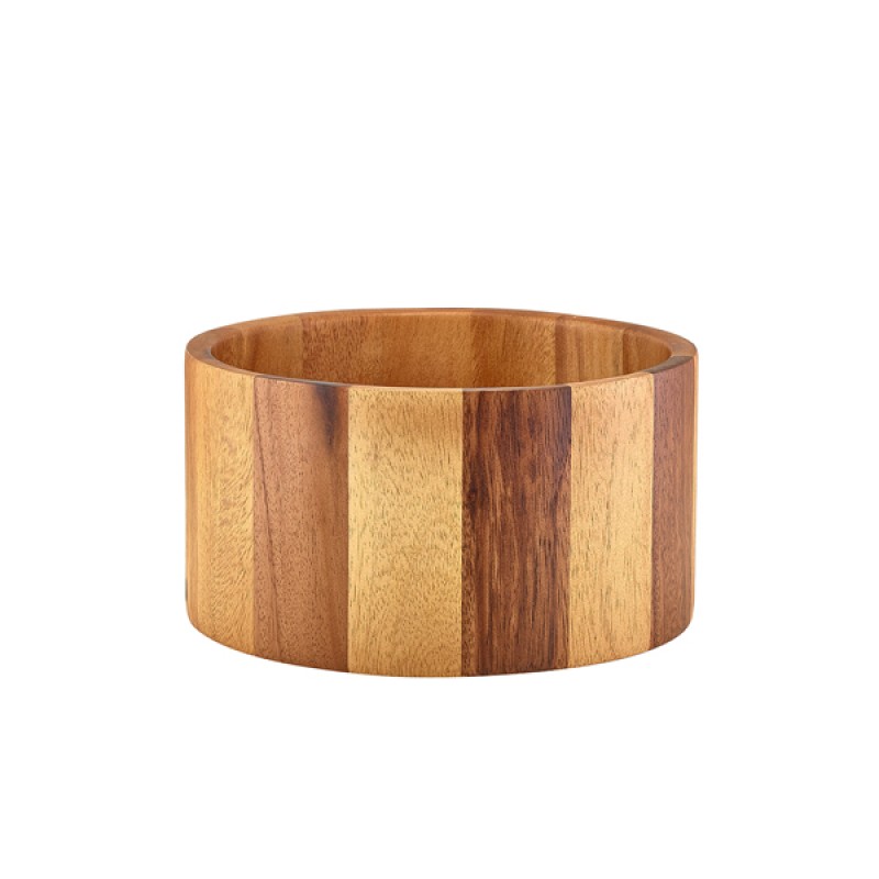 GenWare Acacia Wood Straight Sided Bowl 22.5 x 12cm GenWare Acacia Wood Straight Sided Bowl 22.5 x 12cm