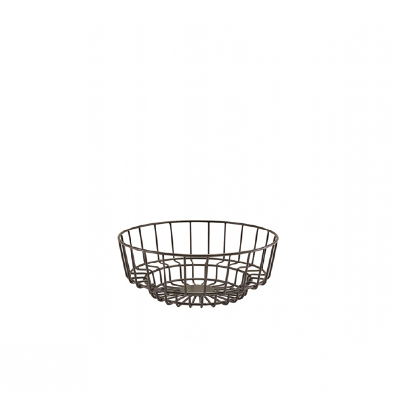 GenWare Black Deco Display Basket 25 x 10cm GenWare Black Deco Display Basket 25 x 10cm