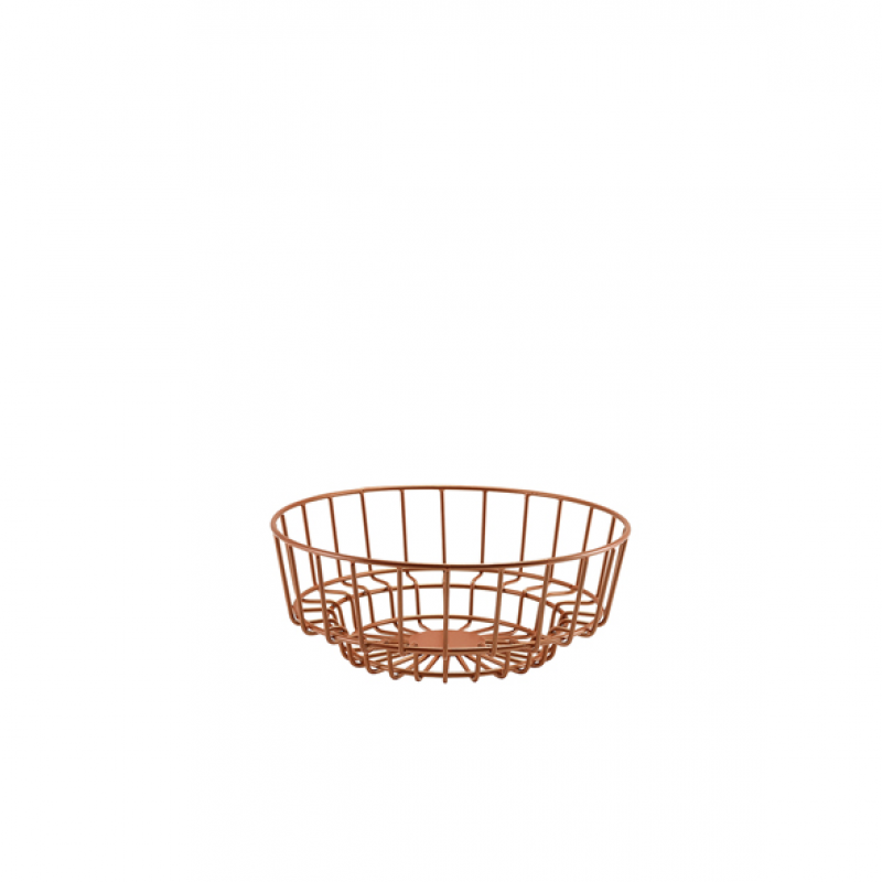 GenWare Copper Deco Display Basket 25 x 10cm GenWare Copper Deco Display Basket 25 x 10cm