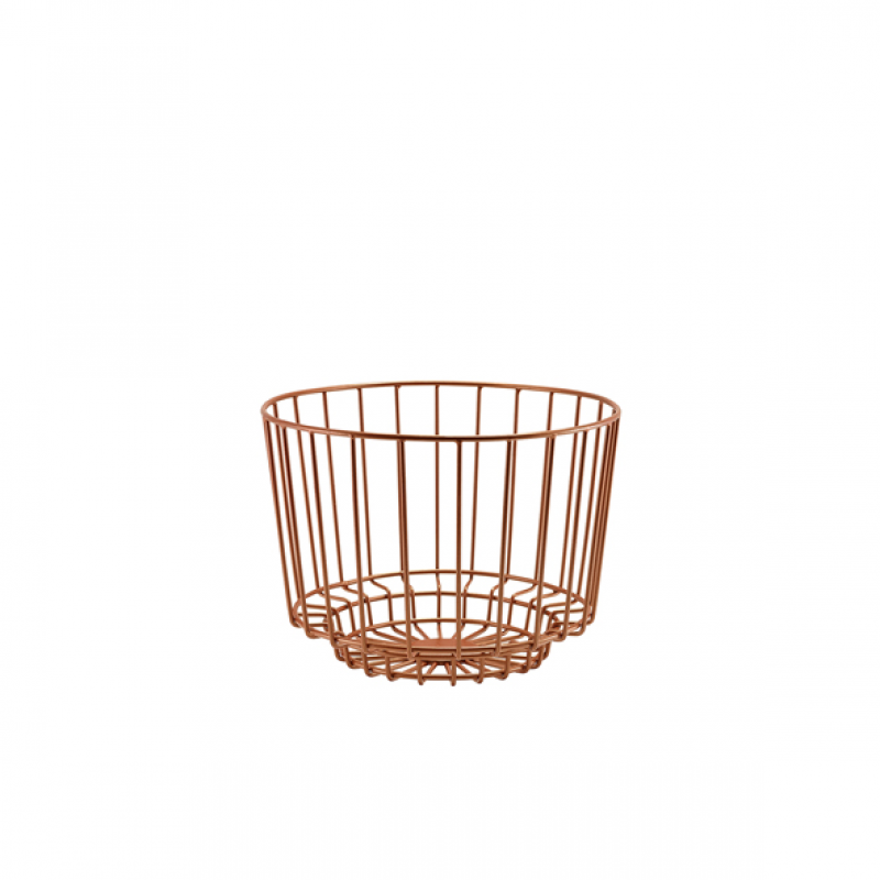 GenWare Copper Deco Display Basket 25 x 18cm GenWare Copper Deco Display Basket 25 x 18cm