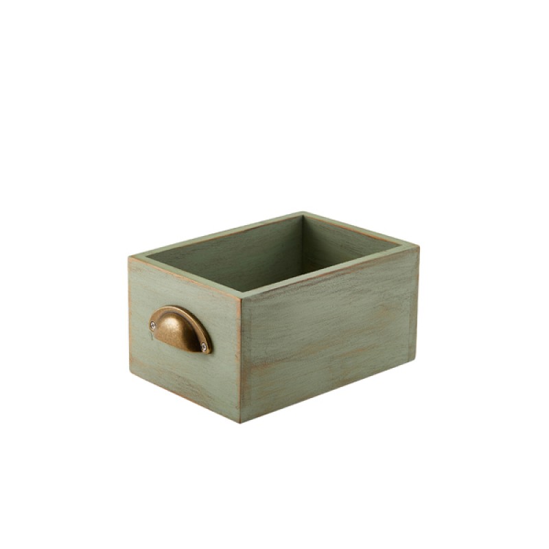 GenWare Green Wash Acacia Wood Display Drawer 21.5 x 15 x 11cm GenWare Green Wash Acacia Wood Display Drawer 21.5 x 15 x 11cm