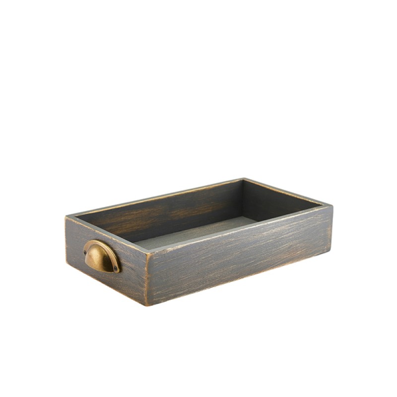 GenWare Green Wash Acacia Wood Display Drawer GN 1/3 GenWare Green Wash Acacia Wood Display Drawer GN 1/3