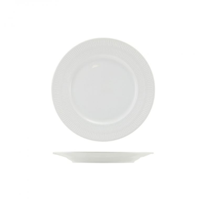 Incise Porcelain Solara Winged Plate 20cm Incise Porcelain Solara Winged Plate 20cm