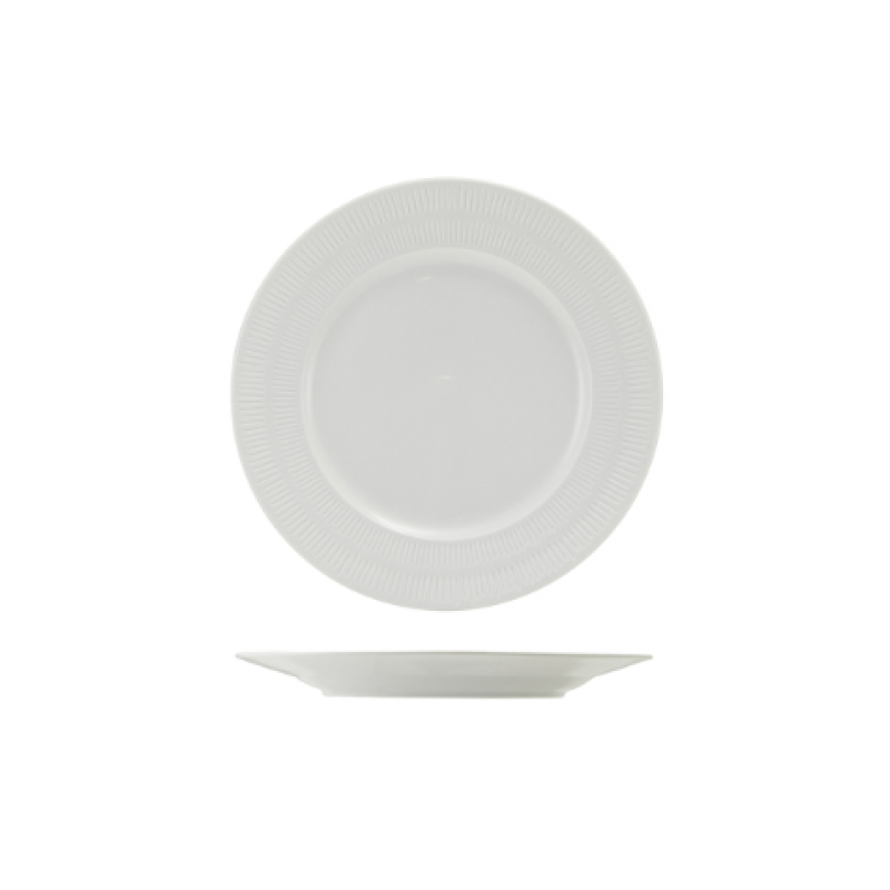 Incise Porcelain Solara Winged Plate 23cm Incise Porcelain Solara Winged Plate 23cm