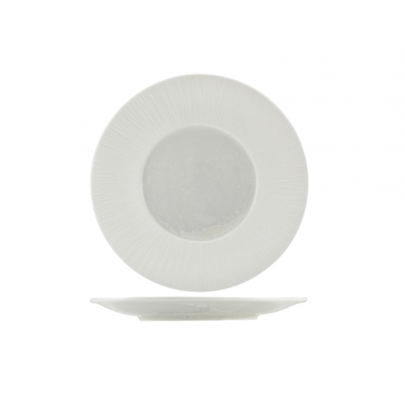 Incise Porcelain Lucine Winged Plate 28.5cm Incise Porcelain Lucine Winged Plate 28.5cm