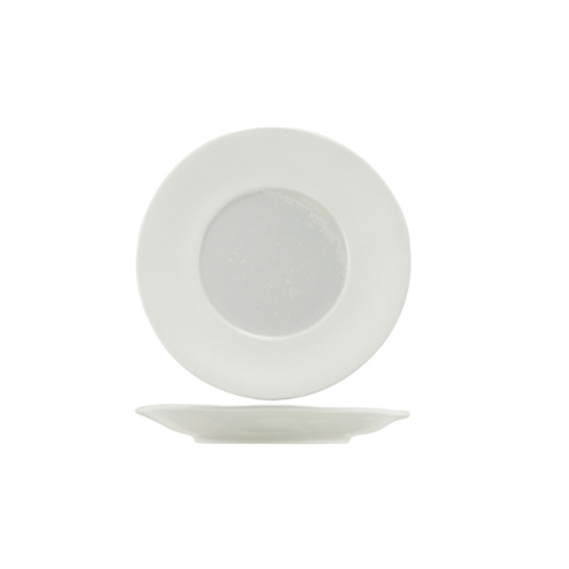 Incise Porcelain Lustre Winged Plate 23cm Incise Porcelain Lustre Winged Plate 23cm
