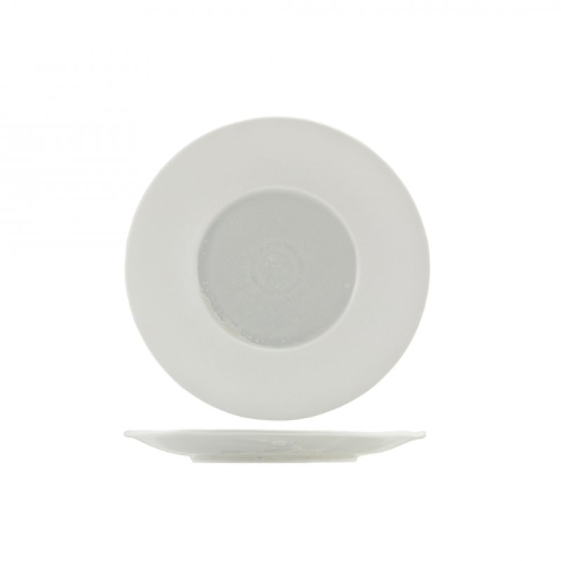 Incise Porcelain Lustre Winged Plate 28.5cm Incise Porcelain Lustre Winged Plate 28.5cm