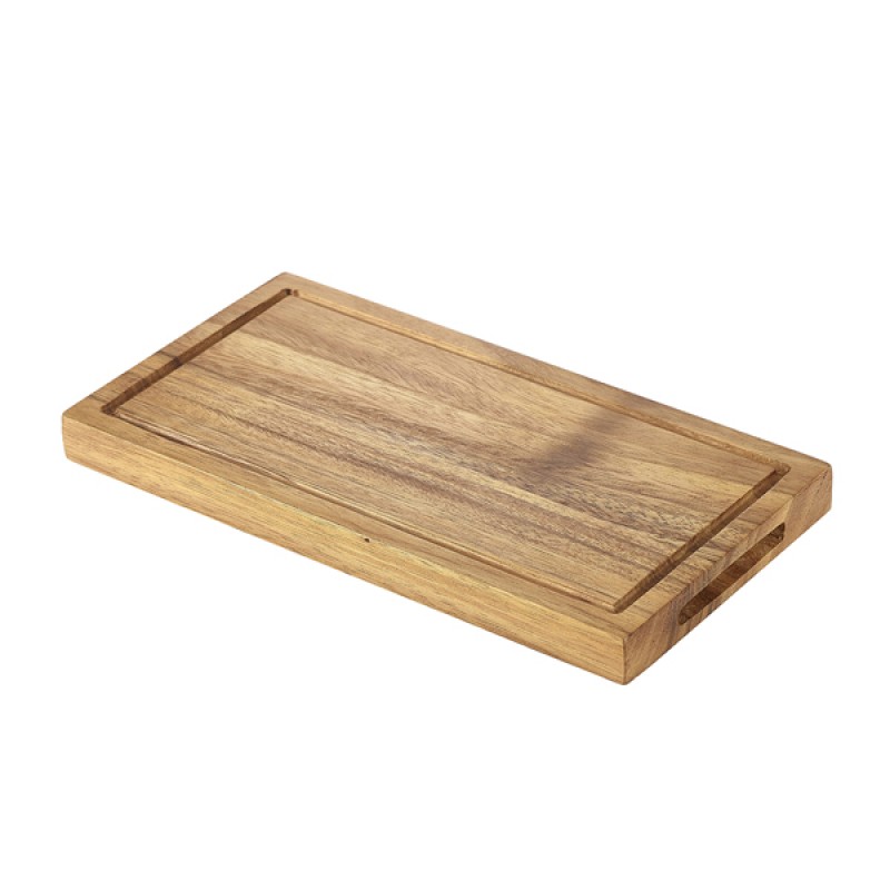 Acacia Wood Serving Board 25 x 13 x 2cm Acacia Wood Serving Board 25 x 13 x 2cm