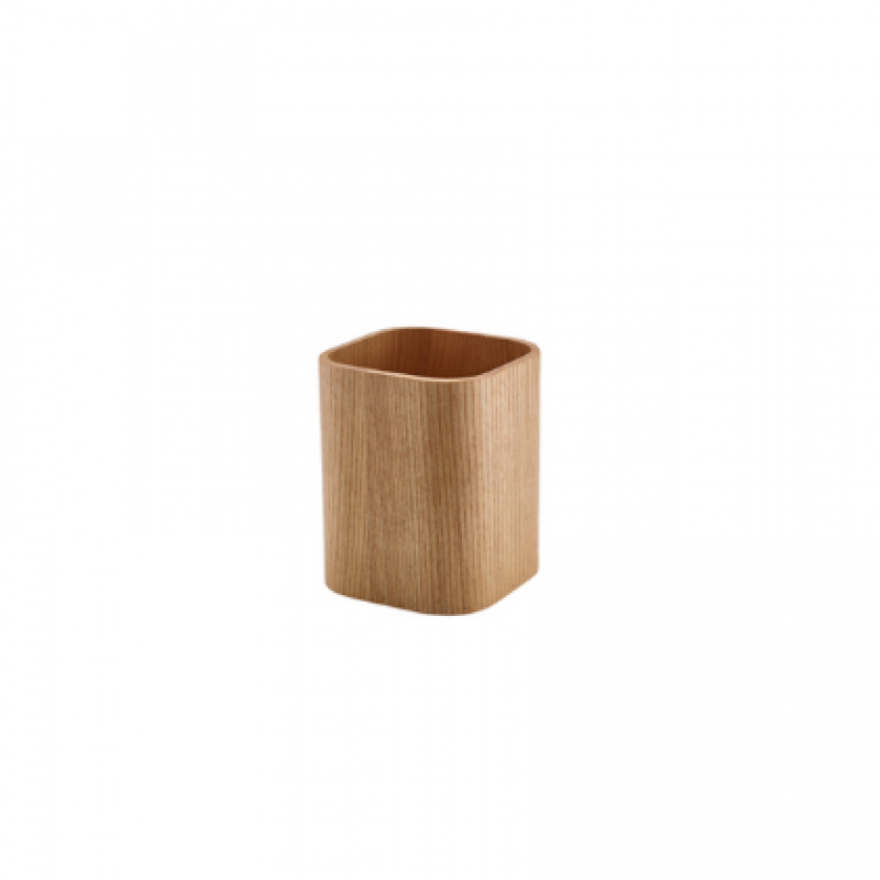 GenWare Light Wood Veneer Cutlery Holder GenWare Light Wood Veneer Cutlery Holder