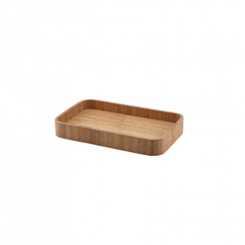GenWare Light Wood Veneer Tray 23 x 13.8cm GenWare Light Wood Veneer Tray 23 x 13.8cm