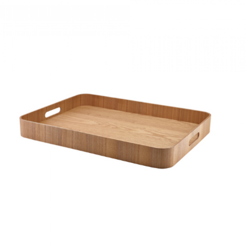 GenWare Light Wood Veneer Butlers Tray 55 x 40cm GenWare Light Wood Veneer Butlers Tray 55 x 40cm