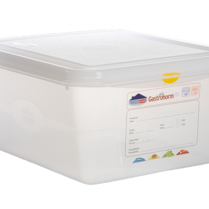 GN Storage Container 1/2 150mm Deep 10L GN Storage Container 1/2 150mm Deep 10L