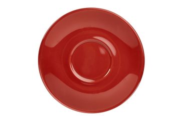 Royal Genware Saucer 16cm Red