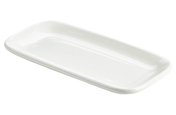 Royal Genware Rectangular Rounded Edge Plate 25 x 13cm