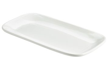 Royal Genware Rectangular Rounded Edge Plate 35 x 18.5cm