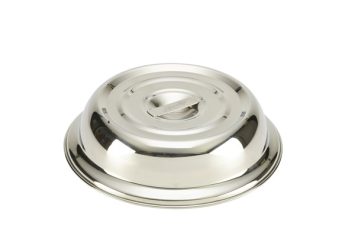 Round S/St. Plate Cover For 8" Plate