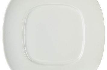 Royal Genware Wide Rim Rounded Square Plate 28cm