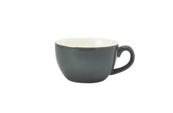 Royal Genware Bowl Shaped Cup 25cl Grey