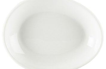 Royal Genware Organic Deep Oval Plate 17.8x14.1cm