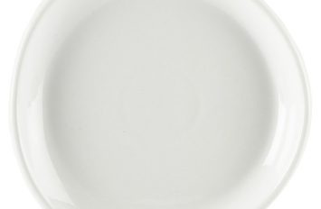 Royal Genware Organic Triangular Plate 20.1x19.5cm