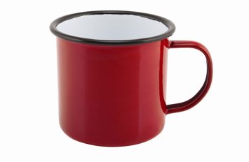 Enamel Mug Red 36cl/12.5oz