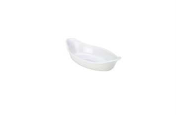 Royal Genware Oval Eared Dish 16.5cm White