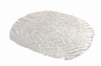 Glacier Glass Plate 29 x 27cm