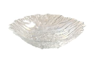 Glacier Glass Salad Bowl 25cm Ø