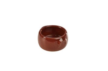 Terra Stoneware- Rustic Red Butter Pot 3oz/90ml