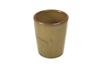 Terra Stoneware- Rustic Brown Conical Cup 10cm