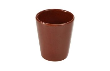 Terra Stoneware- Rustic Red Conical Cup 10cm
