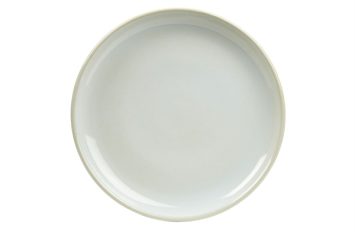 Terra Stoneware- Rustic White Coupe Plate 24cm