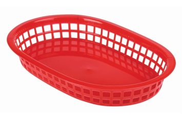Fast Food Basket Red 27.5x17.5cm