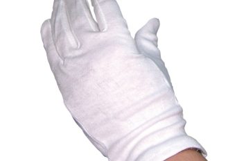 White Cotton Gloves (10 pairs)