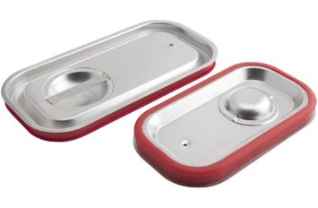 St/St Gastronorm Sealing Pan Lid 1/2