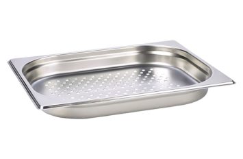 Perforated St/St Gastronorm Pan 1/2 - 40mm Deep