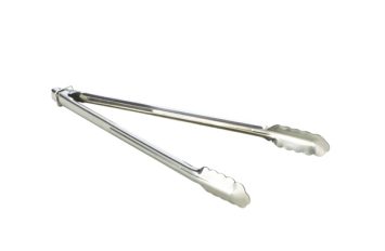 Heavy Duty Stainless Steel All Purpose Tongs 16"