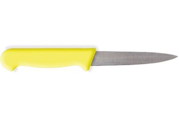 Genware 4" Vegetable Knife Yellow