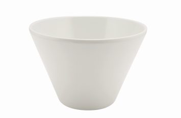 White Melamine Conical Buffet Bowl 12.7cm