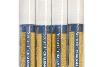 Chalkmarkers 4 Pack White Large