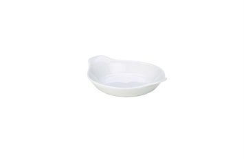 Royal Genware Round Eared Dish 13cm White