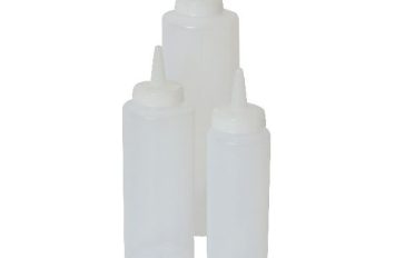 Genware Squeeze Bottle Clear 12oz / 35cl