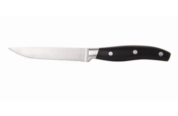 Premium Black Handle Steak Knife (dozen)