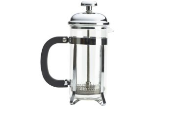 3 Cup Cafetiere Chrome Pyrex 350ml