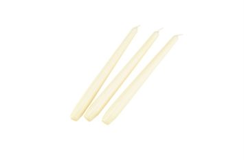 Genware Tapered Candle 10" Ivory (Pack 100)